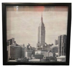 At Home Empire State Building Framed‎ Wall Decor